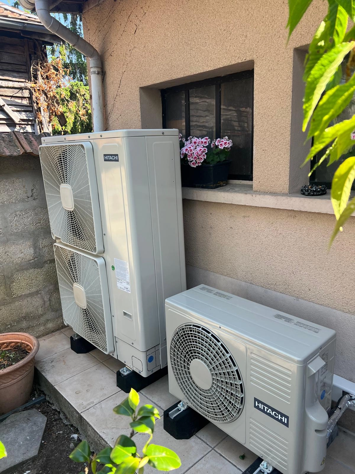 Pompe à chaleur installée par DH ECO ENERGIE